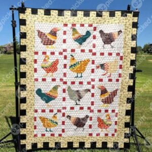 Lady Hens Quilt Blanket Yld9  Quilt